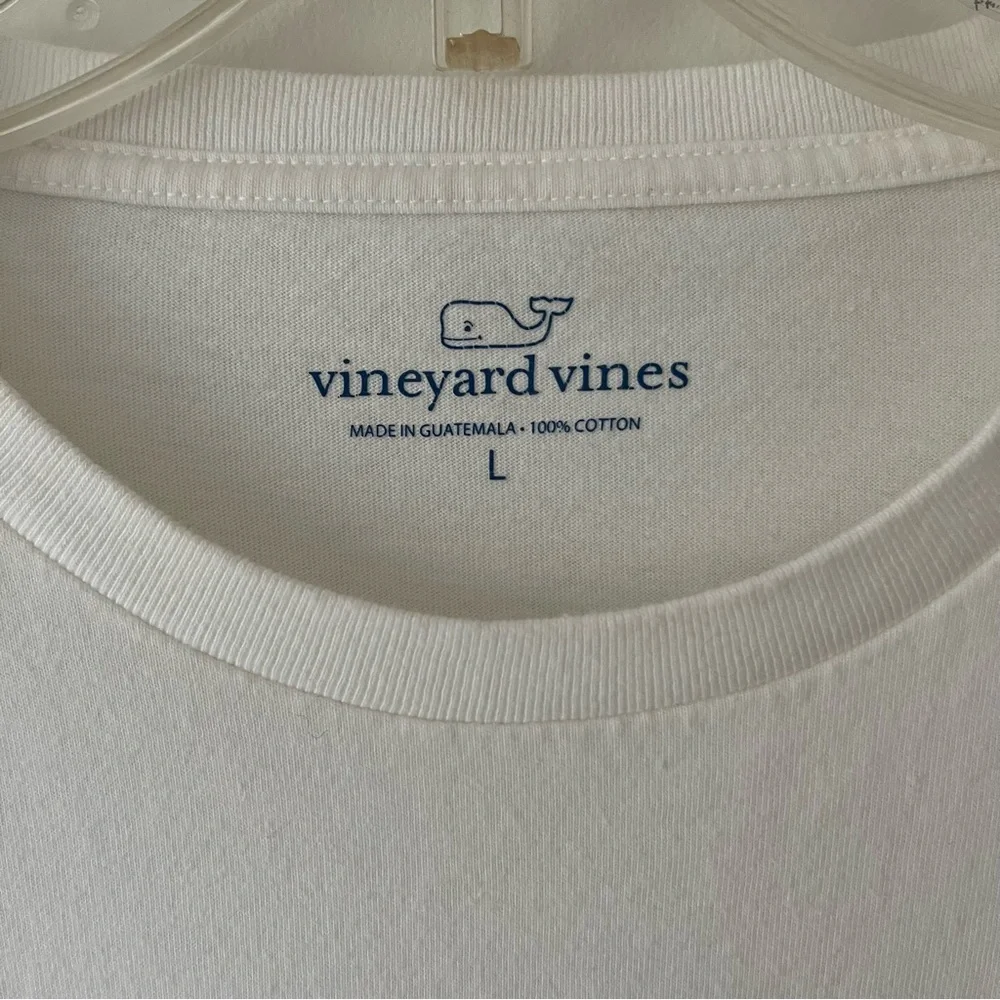 Men's Vineyard Vines Long Sleeve T-Shirt Large White